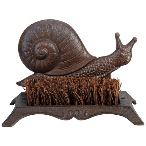 Cast iron foot wiper snail Decobyjo - Bellingwolde