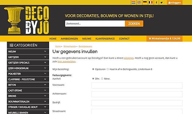 Uw bestelling zelf ophalen Decobyjo - Bellingwolde