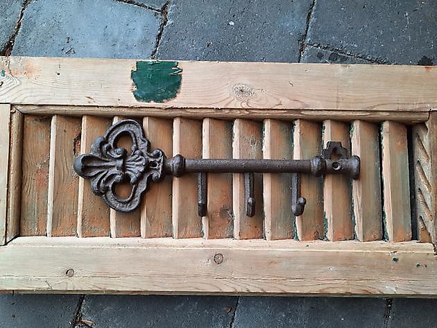 Cast iron key wall hook coat rack Decobyjo - Bellingwolde