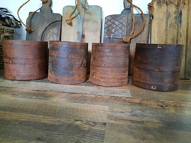 Metalen roest pot - Decobyjo - Bellingwolde