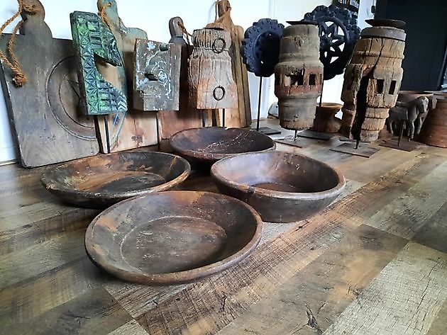 Wooden Nepalese bowls - Decobyjo - Bellingwolde