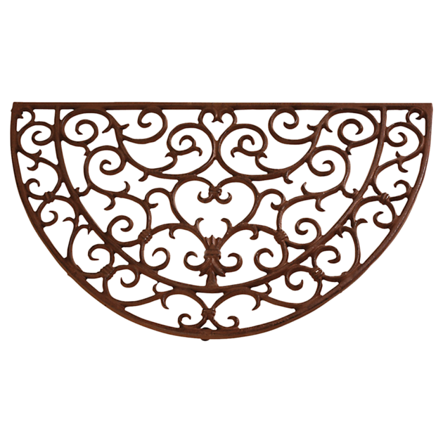 Cast iron semi-circular doormat new Decobyjo - Bellingwolde