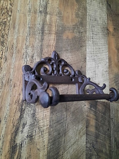 Cast iron toilet roll holder Decobyjo - Bellingwolde