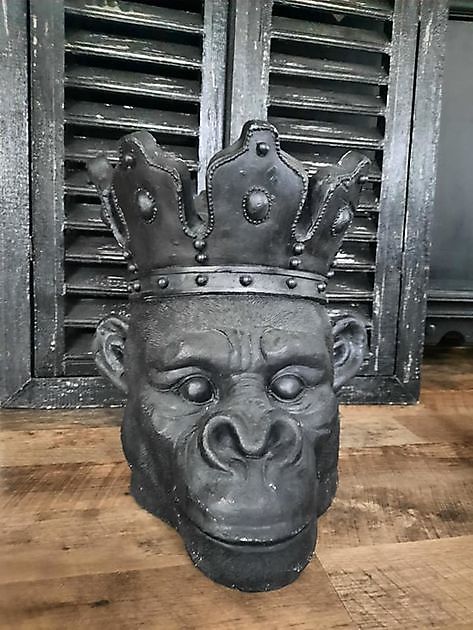 Flower pot monkey head Decobyjo - Bellingwolde