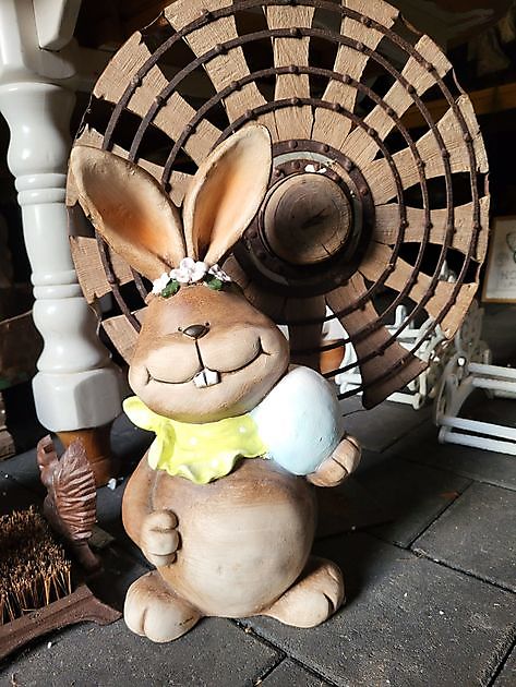 Easter bunny with egg - Decobyjo - Bellingwolde