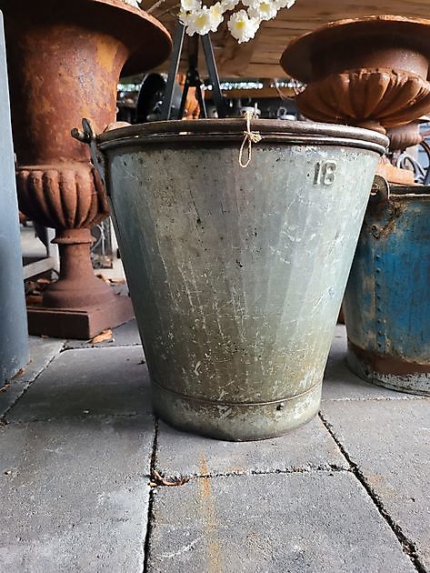 Zinc bucket - Decobyjo - Bellingwolde