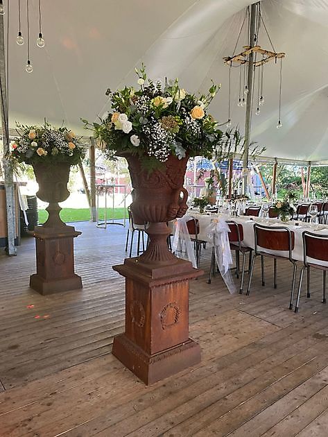 La décoration du mariage de Sanne Decobyjo - Bellingwolde