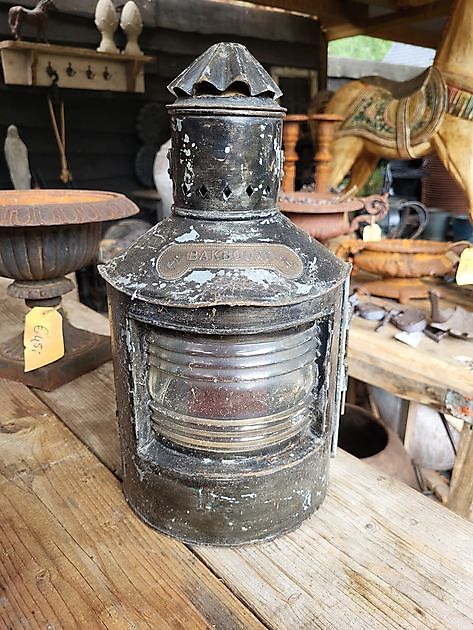 Authentic ship lamps port side Decobyjo - Bellingwolde