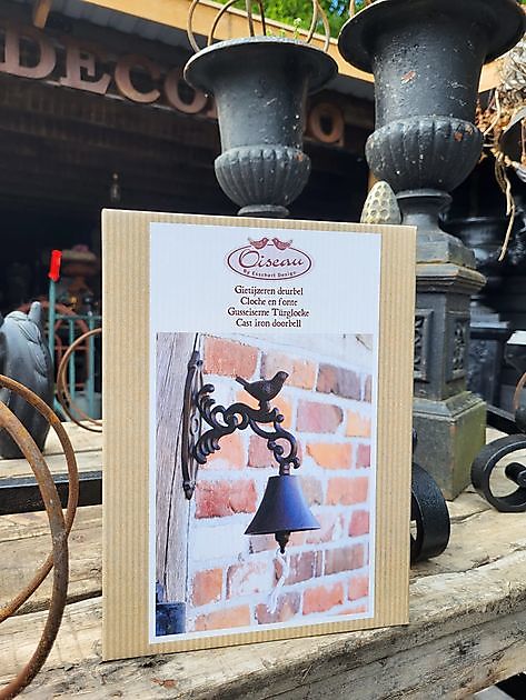 Cast iron doorbell in gift box Decobyjo - Bellingwolde