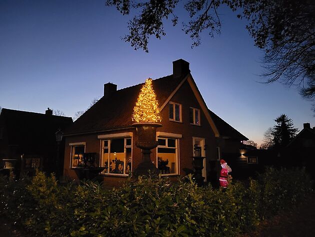 De meest opvallende kerstboom van Bellingwolde is weer opgetuigd! - Decobyjo - Bellingwolde