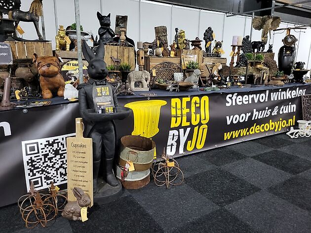 Decobyjo war letzten Sonntag auf dem Markt in der Evenementenhal in Hardenberg. - Decobyjo - Bellingwolde