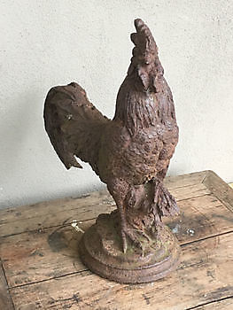 Coq en fonte de 45 cm de haut Decobyjo - Bellingwolde