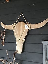 Tête de buffle/taureau en bois - Decobyjo - Bellingwolde