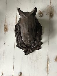 Cast iron door knocker horse head Decobyjo - Bellingwolde