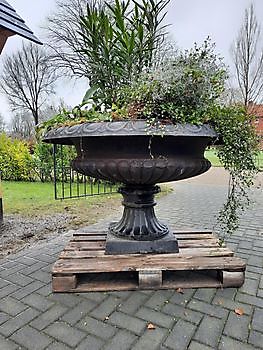 Grote gietijzeren schaalvaas 146 cm Decobyjo - Bellingwolde