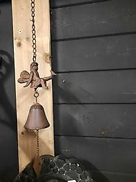 Cast iron bell with angel Decobyjo - Bellingwolde